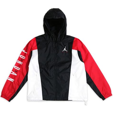 nike air windbreaker rot schwarz|nike white and blue jacket.